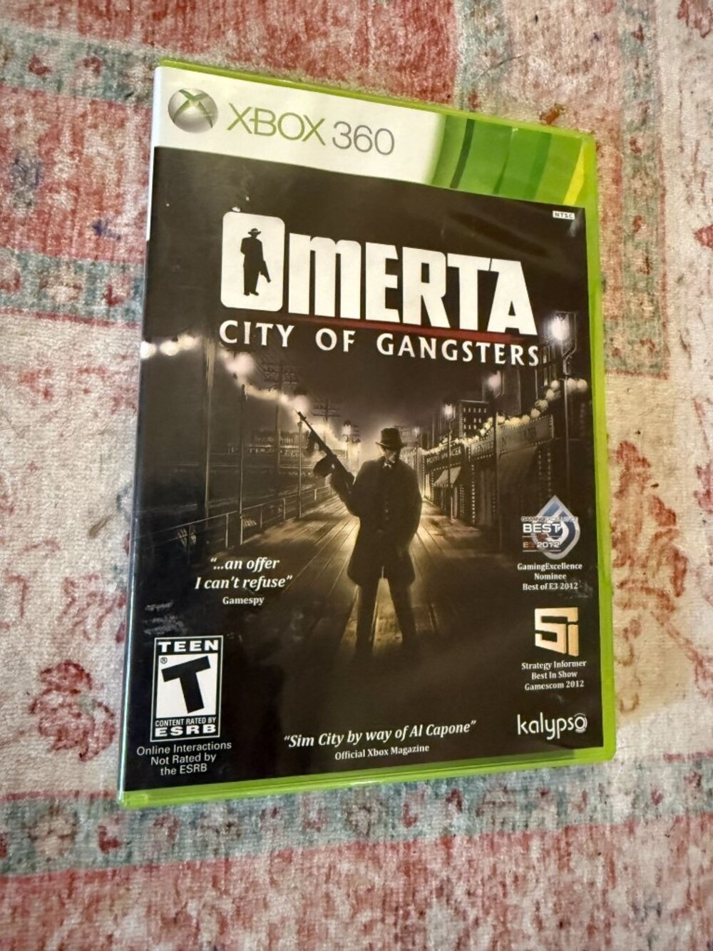Omerta City of Gangsters Microsoft Xbox 360 2013 Complete CIB US Seller Strategy